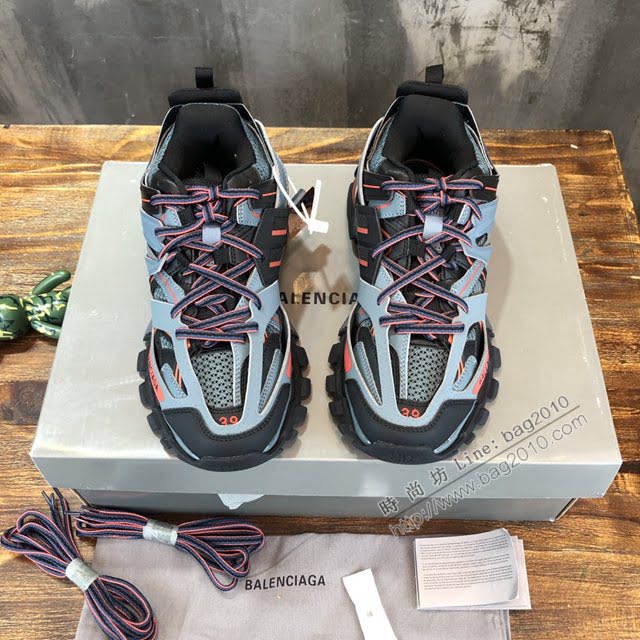 Balenciaga經典款男女鞋 巴黎世家頂級版本三代復古運動姥爺鞋 3代Triple-S 3.0 Balenciaga情侶款老爹鞋  hdbl1243